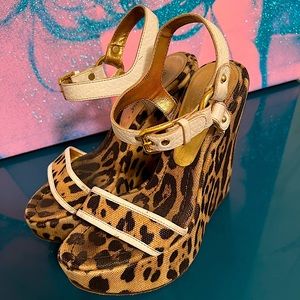 Dolce & Gabbana Wedge Sandals